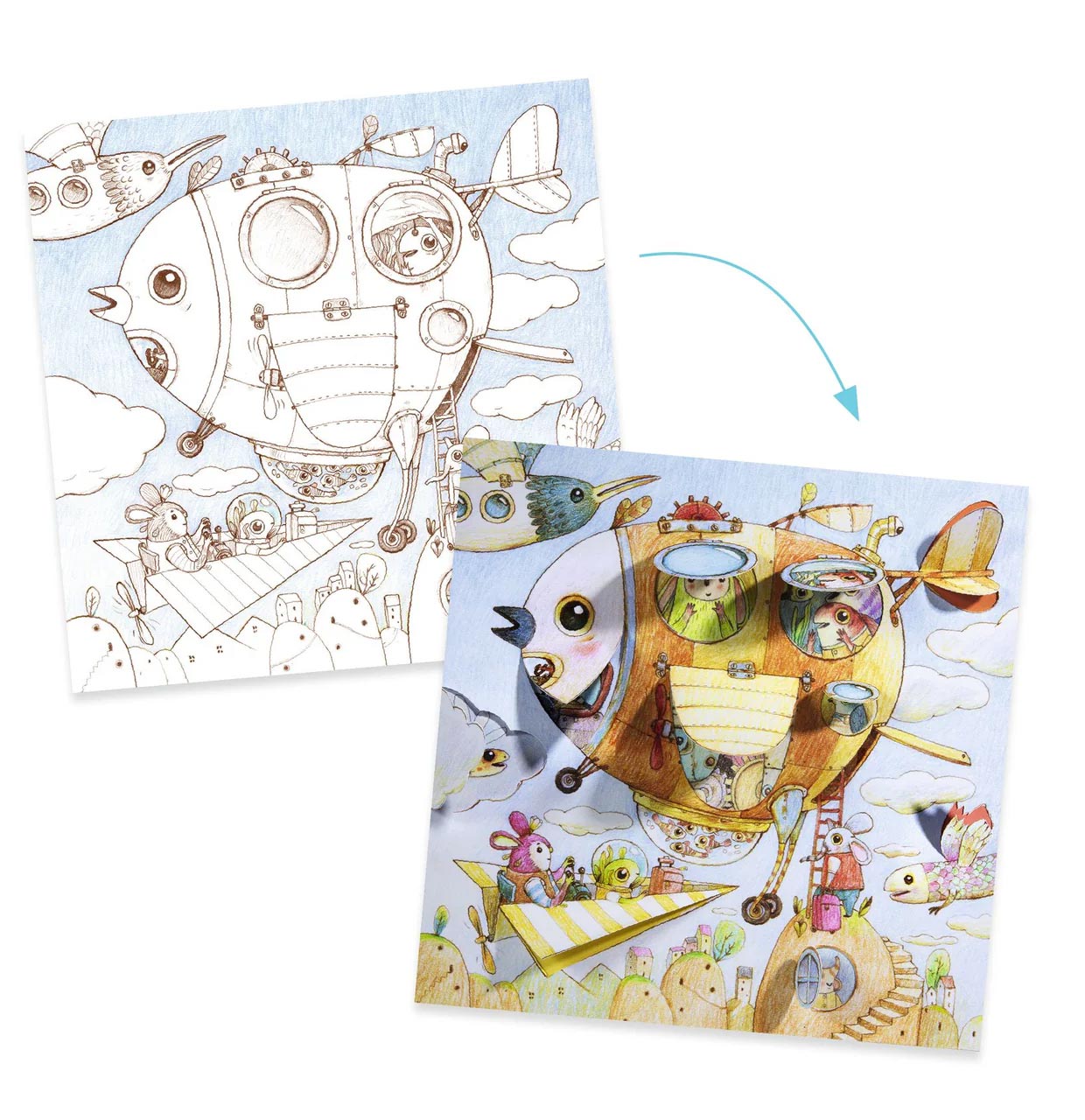 Målarböcker – kreativt pyssel för att stimulera barns utveckling