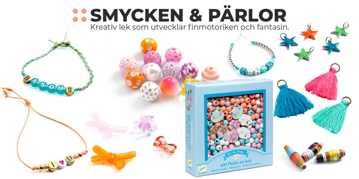 Pärlor och smyckespyssel – idéer för kreativt skapande