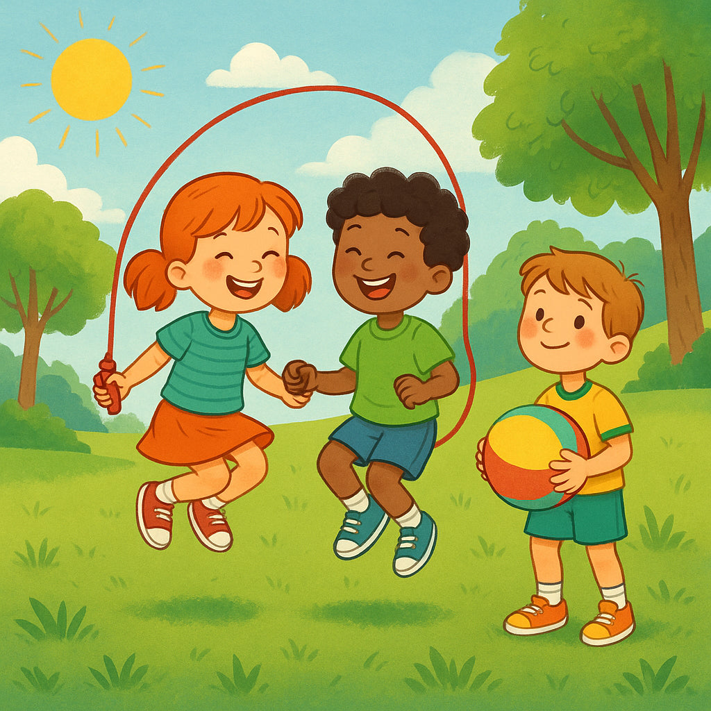 Hopprep och bollar – den ultimata uteleken för aktiv och rolig utveckling