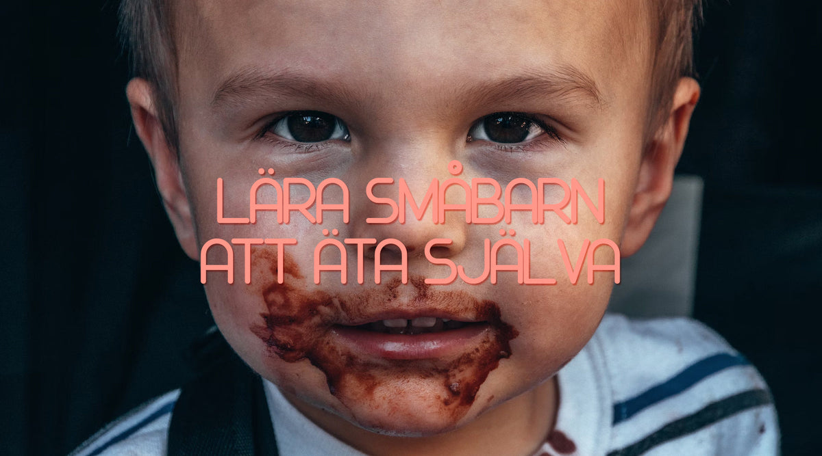 Lära barn äta själva – råd om självmatning