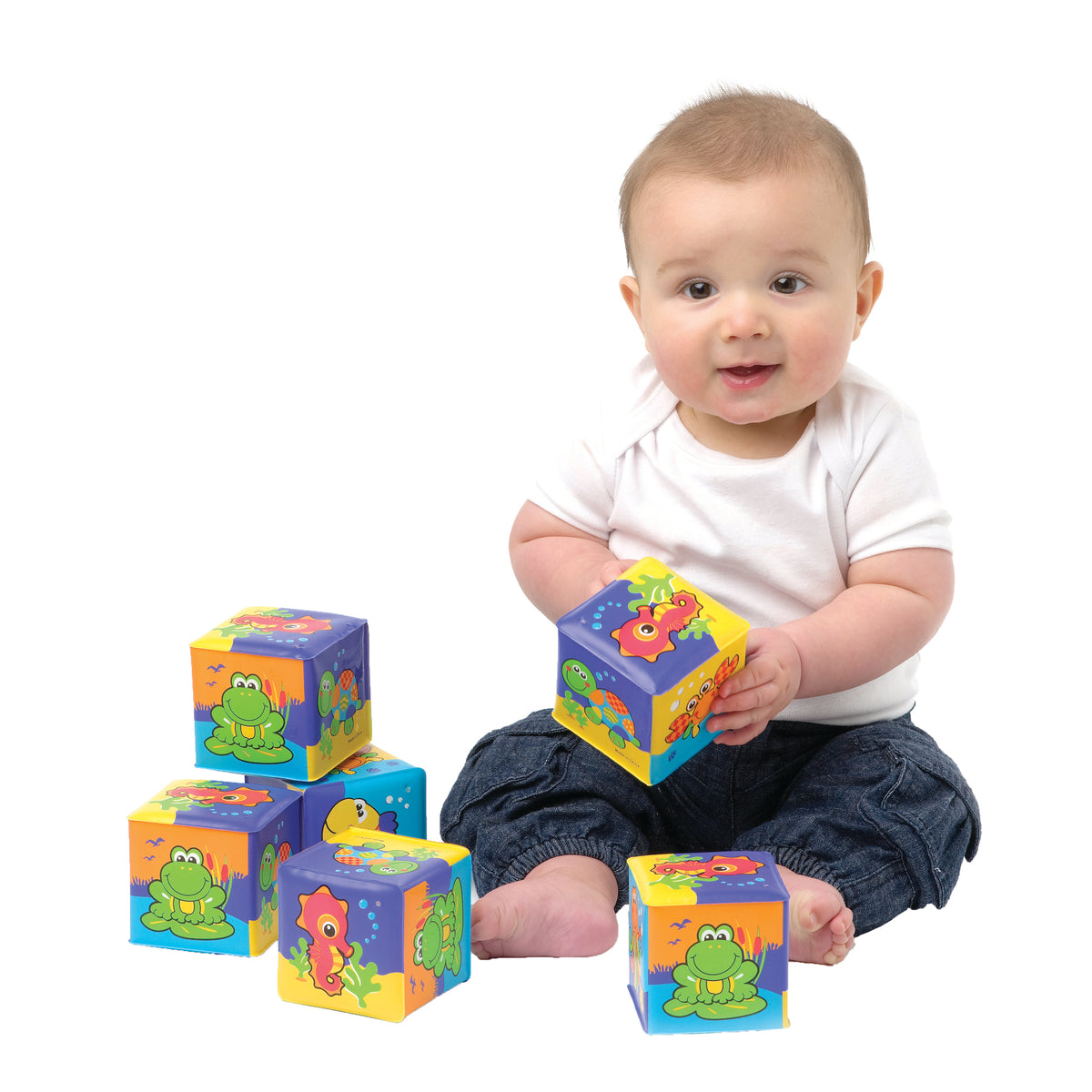 Playgro mine første bløde byggeklodser +6m