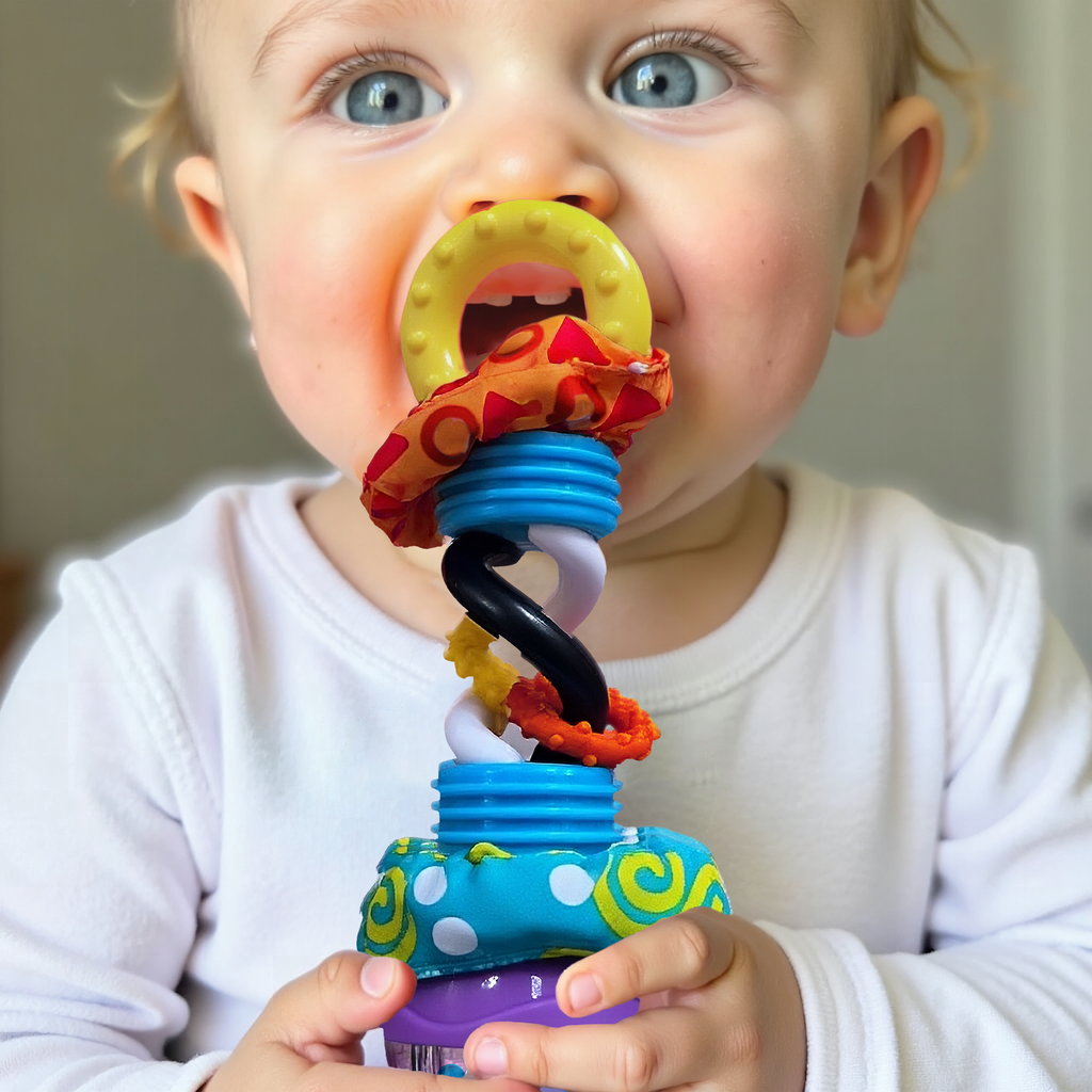 Playgro Rangle & Bidelegetøj Super Shaker+3m