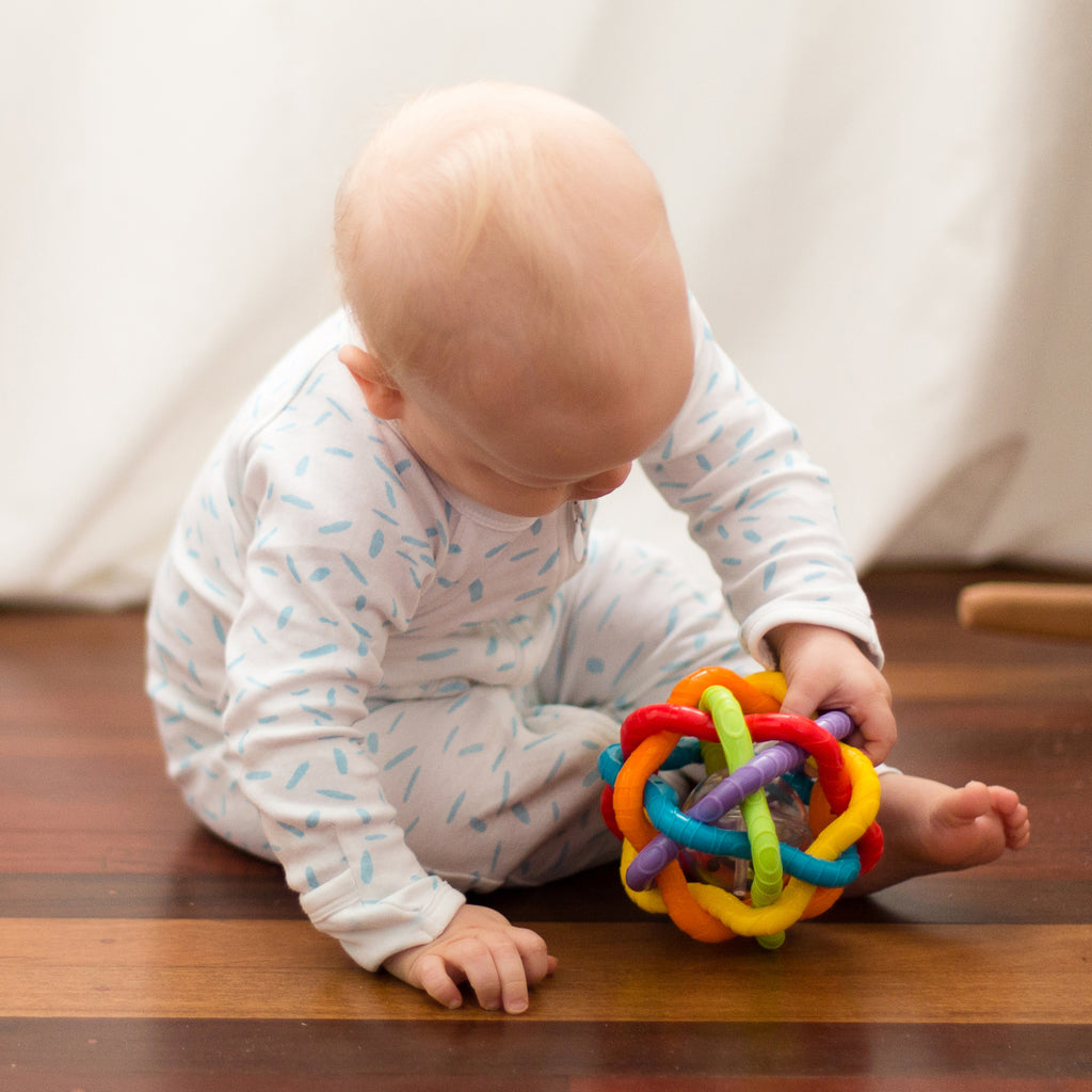 Playgro Aktivitetsbold med bjælde +6mdr.