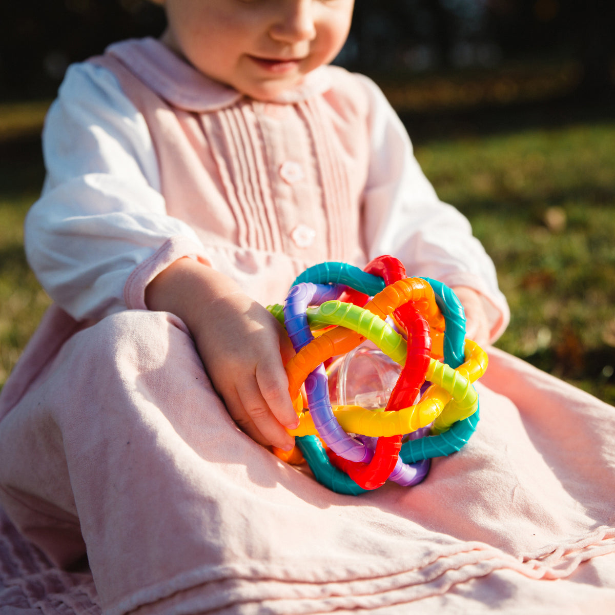 Playgro Aktivitetsbold med bjælde +6mdr.