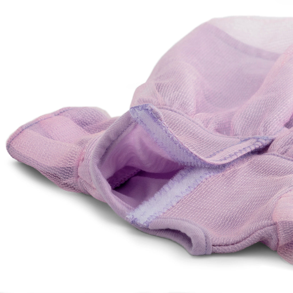 Skrållan Dukketøj: Festkjole Lilla (36-40cm)