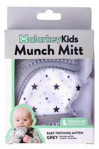 Thumbnail for Malarkey Kids Bitleksak för tandvärk Munch Mitt Grå