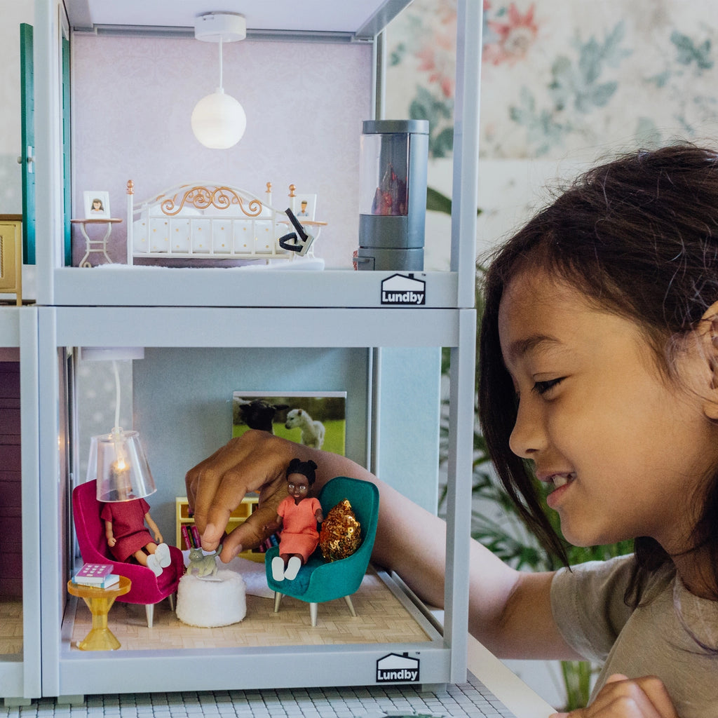 Lundby Dukkehusmøbler TV-sæt