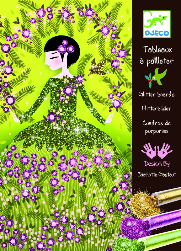 djeco glitter dresses Djeco DJ09500 Glitter Dresses Sparkle Art Kit