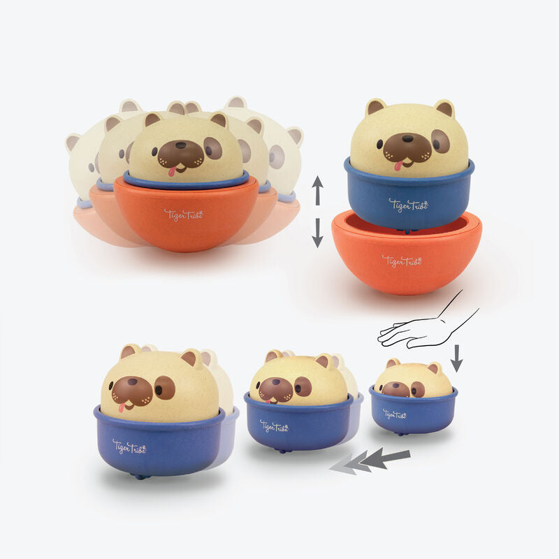 Tiger Tribe Dragleksak Rocking Rollers Dog