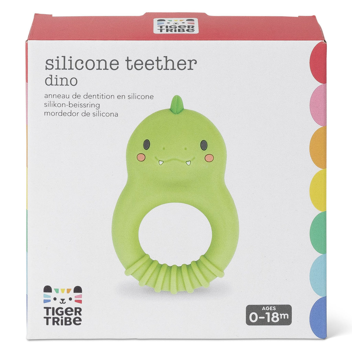 Tiger Tribe Bitring i silikon Dino
