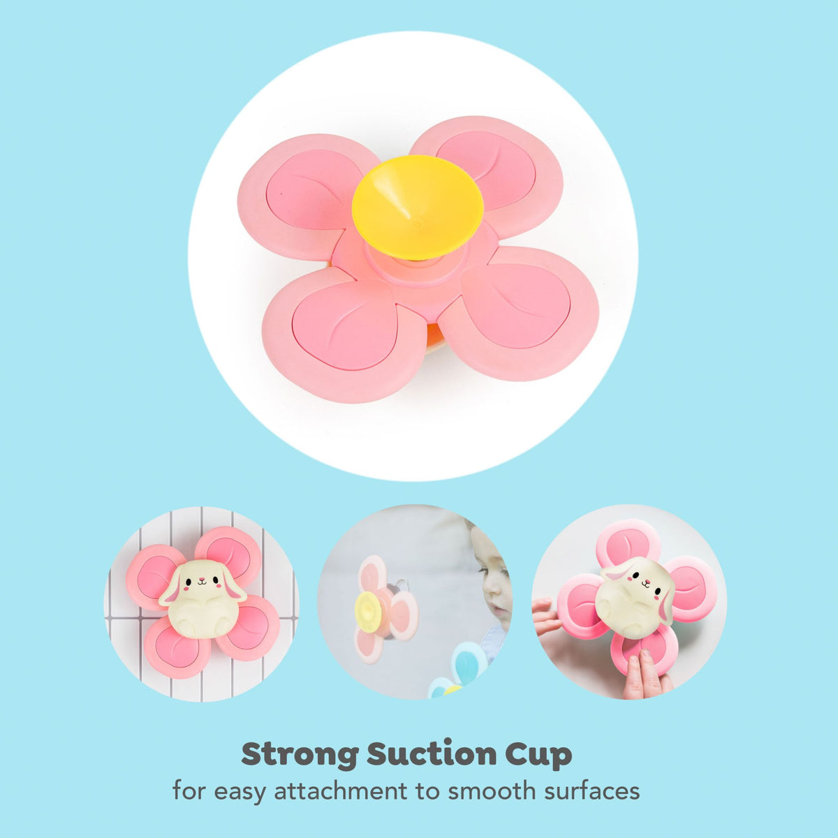 Tiger Tribe Sensorisk leksak Sensory Spinner Bunny