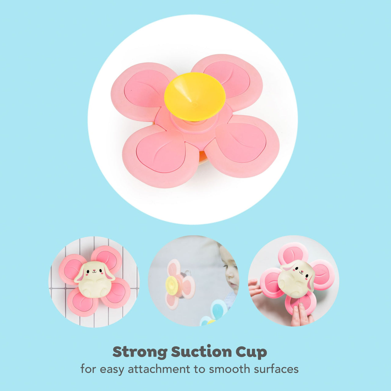 Tiger Tribe Sensorisk leksak Sensory Spinner Bunny