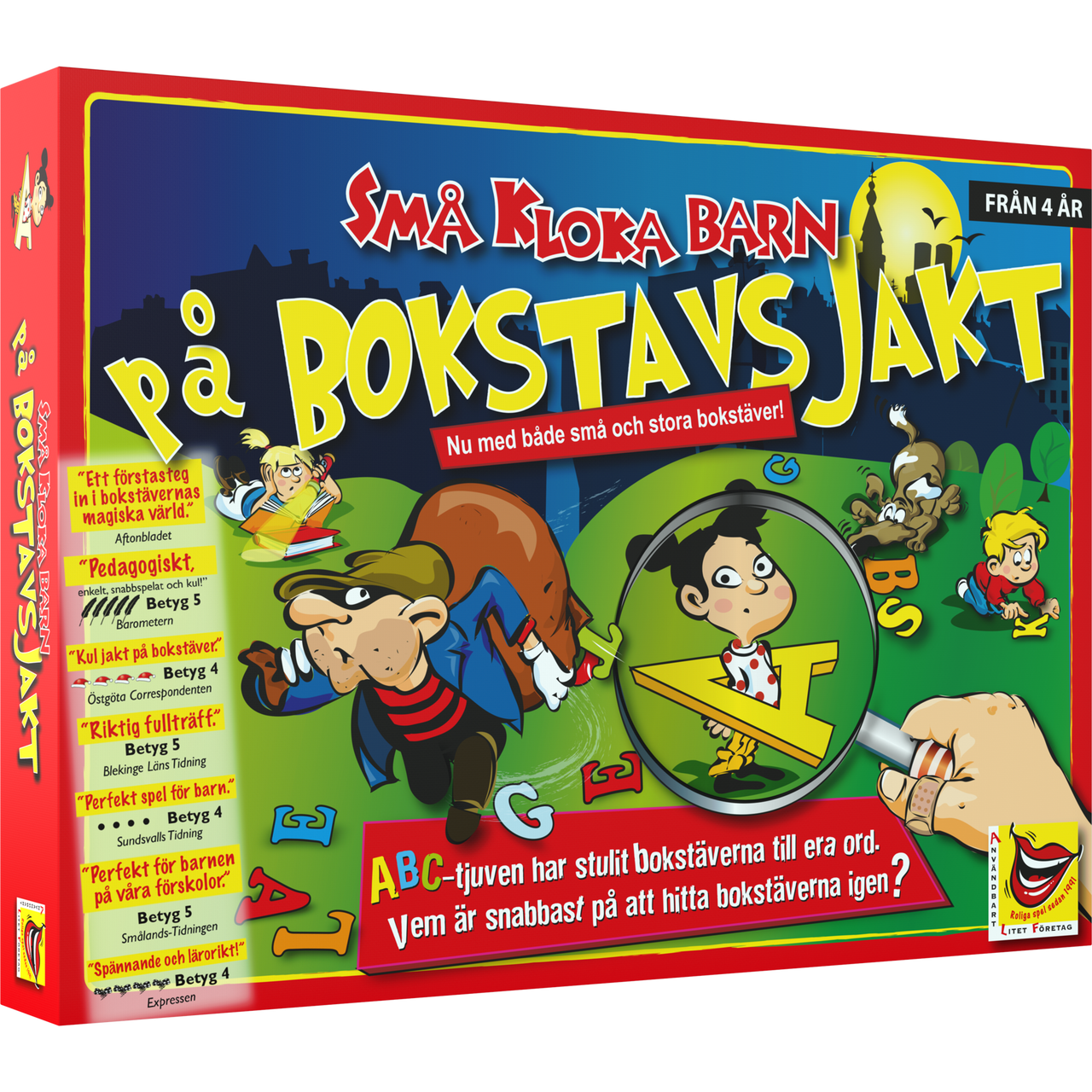 ALFspel - Små Kloka Barn På Bokstavsjakt