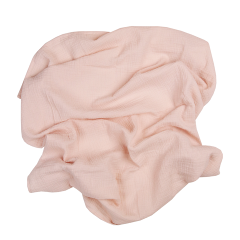 Oh, Poppy! Muslin Snuttefilt Holly Rosa (2-pack, 80x100cm)