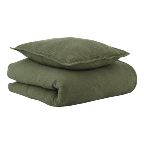Oh, Poppy! Muslin Sängkläder Vega Grön