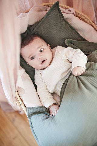 Oh, Poppy! Muslin Sängkläder Vega Grön