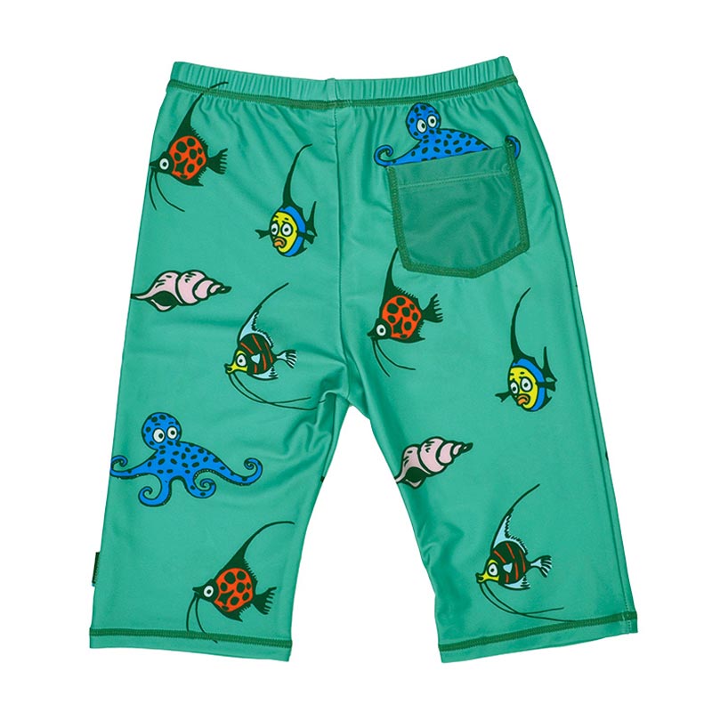 Swimpy Pippi Söderhavet UV-shorts Grön