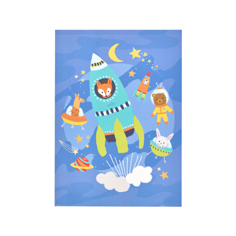 Ooly Ritblock Space Critters, 32 sidor (2-pack)