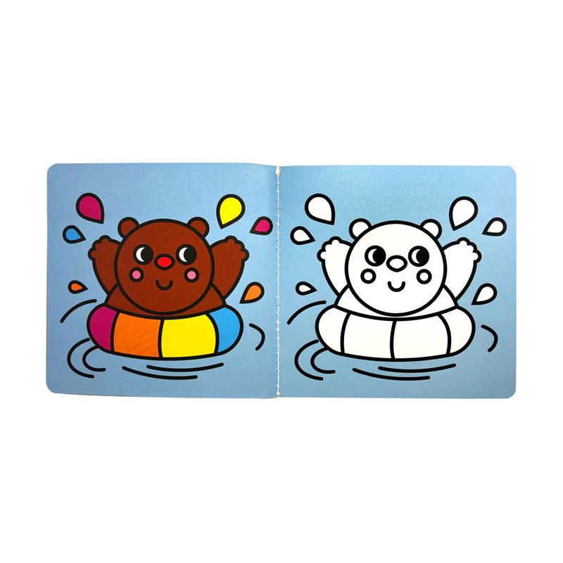 Ooly Målarbok Our Vacation Copy Coloring Book (18 sidor)