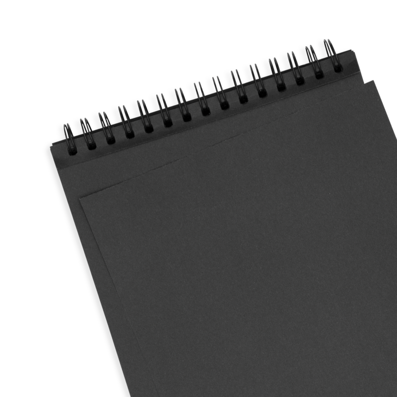 Ooly Skissbok DIY Omslag Svart Papper Large (75 ark)