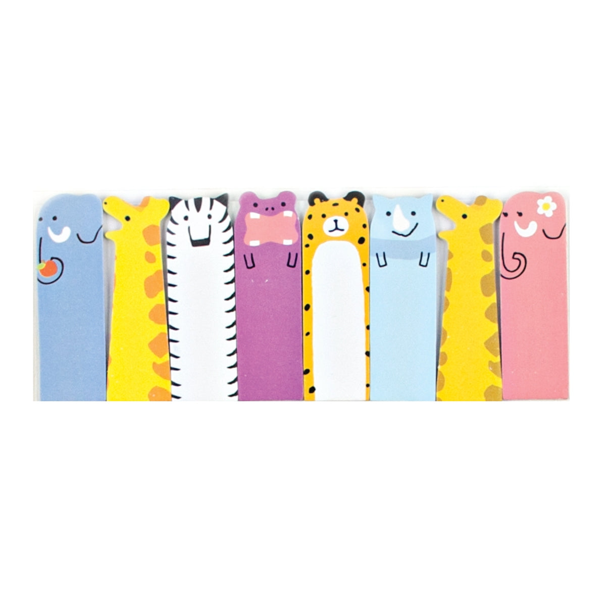 Ooly Note Pals Klisterflikar Safari Animals