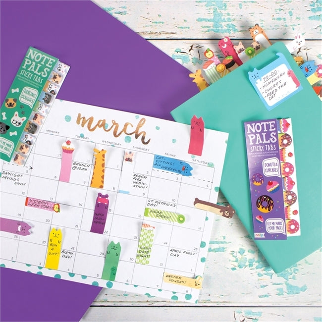 Ooly Note Pals Klisterflikar Sea Life