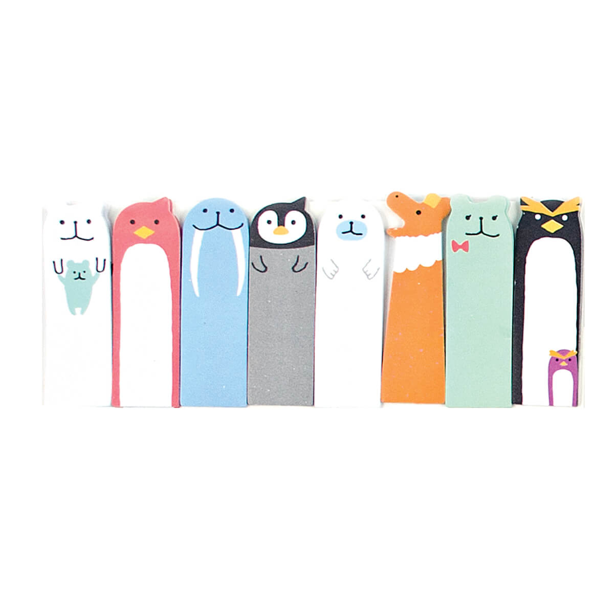 Ooly Note Pals Klisterflikar Arctic Animals