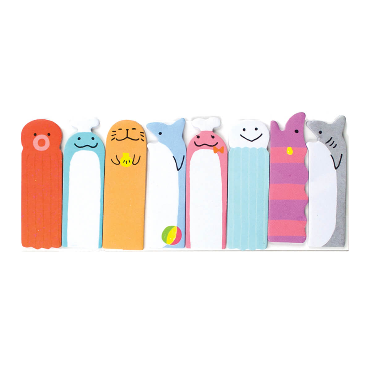 Ooly Note Pals Klisterflikar Sea Life