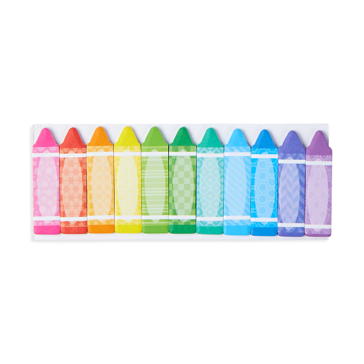 Ooly Note Pals Klisterflikar Rainbow Crayons