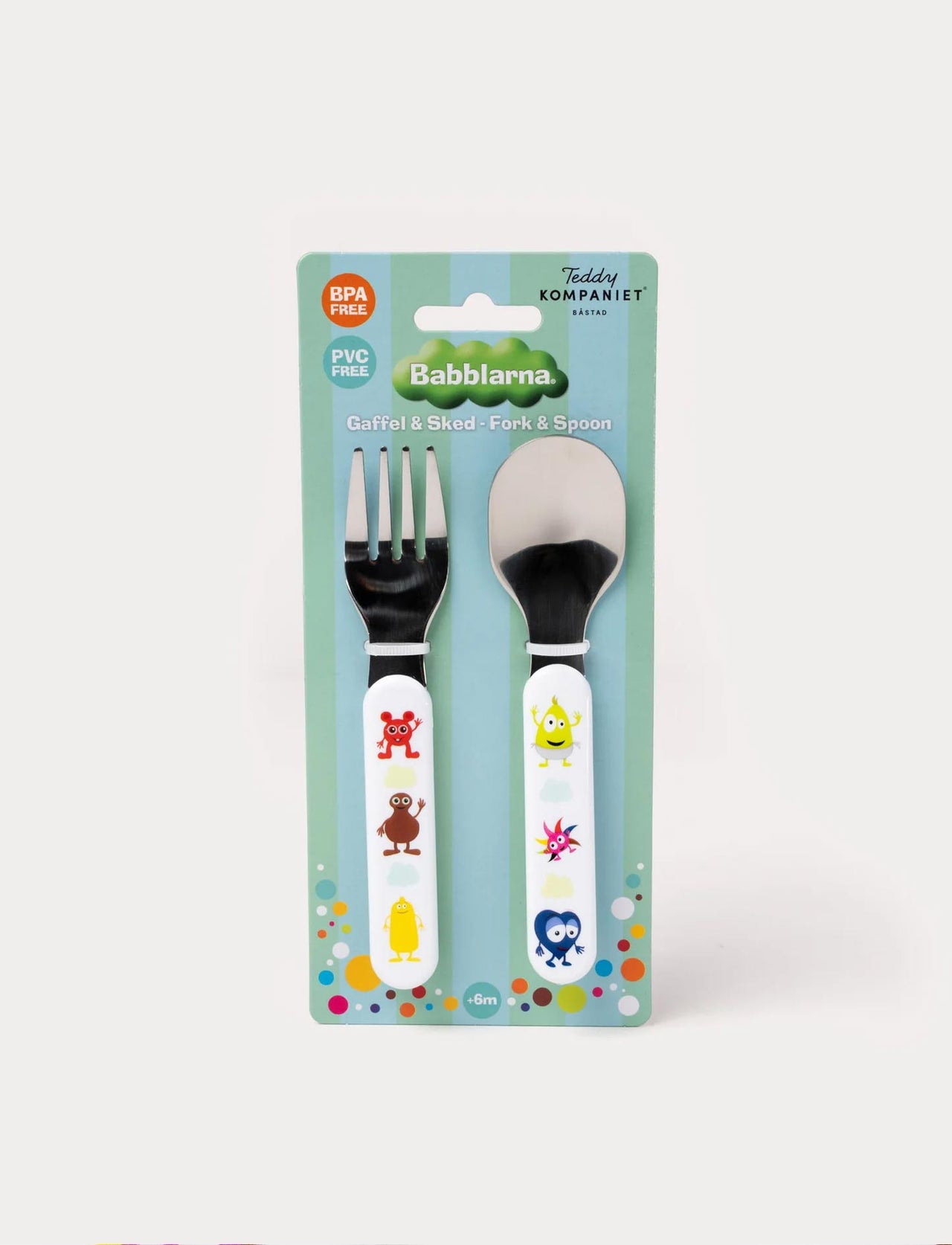 Babblarna Bestick: Gaffel & Sked (2-pack)