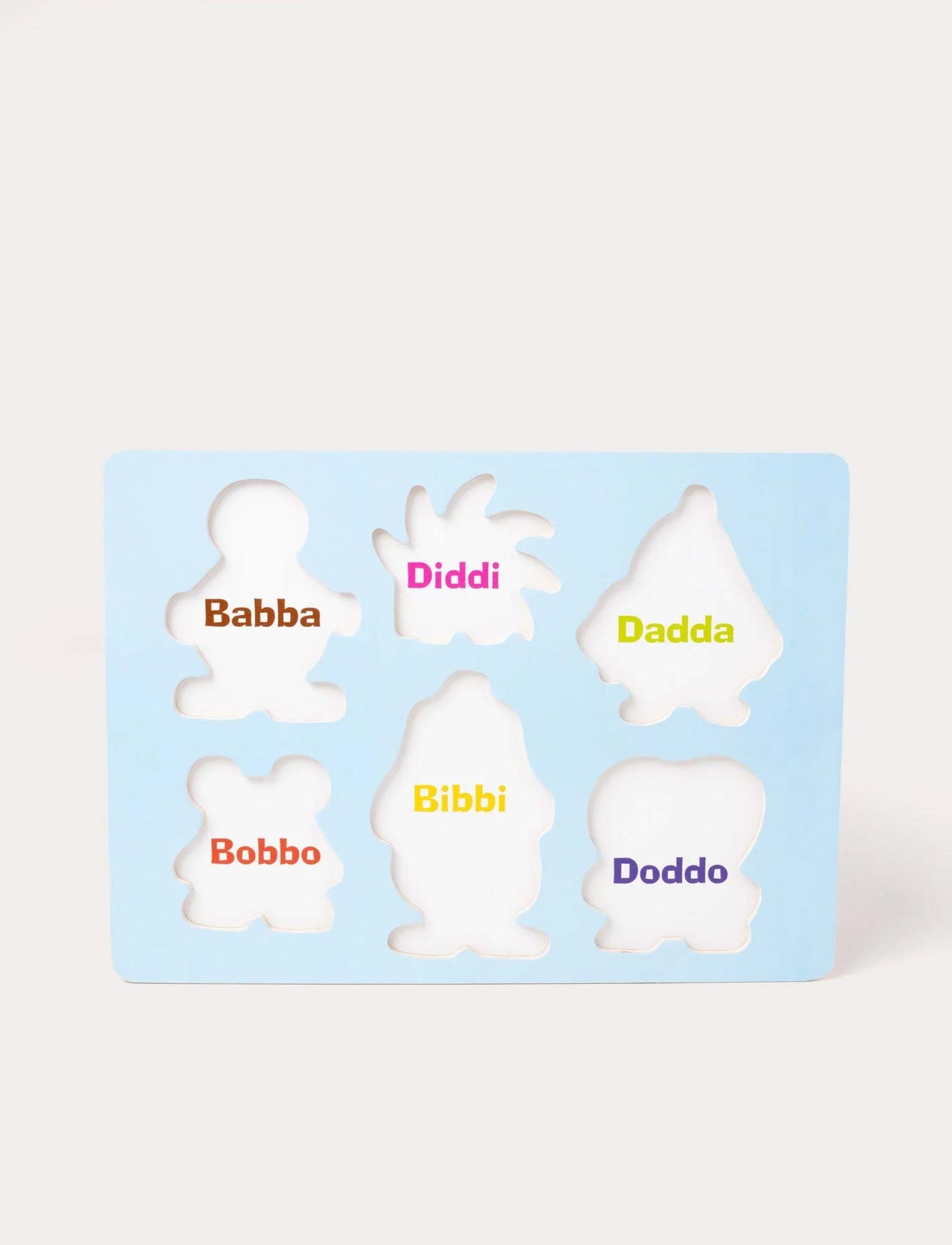 Babblarna Formpussel (6 figurer)