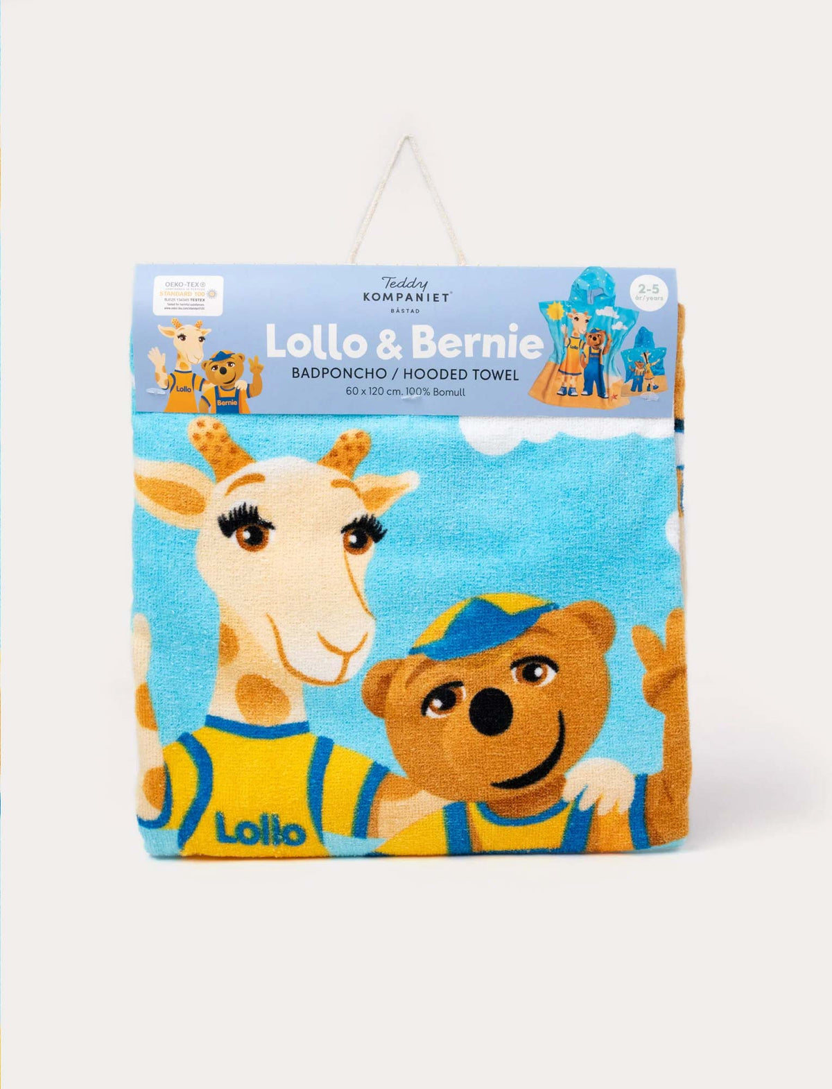 Lollo & Bernie Badponcho 60x120cm
