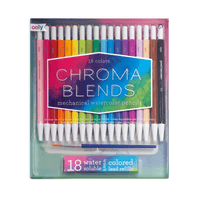 Thumbnail for Ooly Akvarellpennor Chroma Blends påfyllningsbara (18 färger)