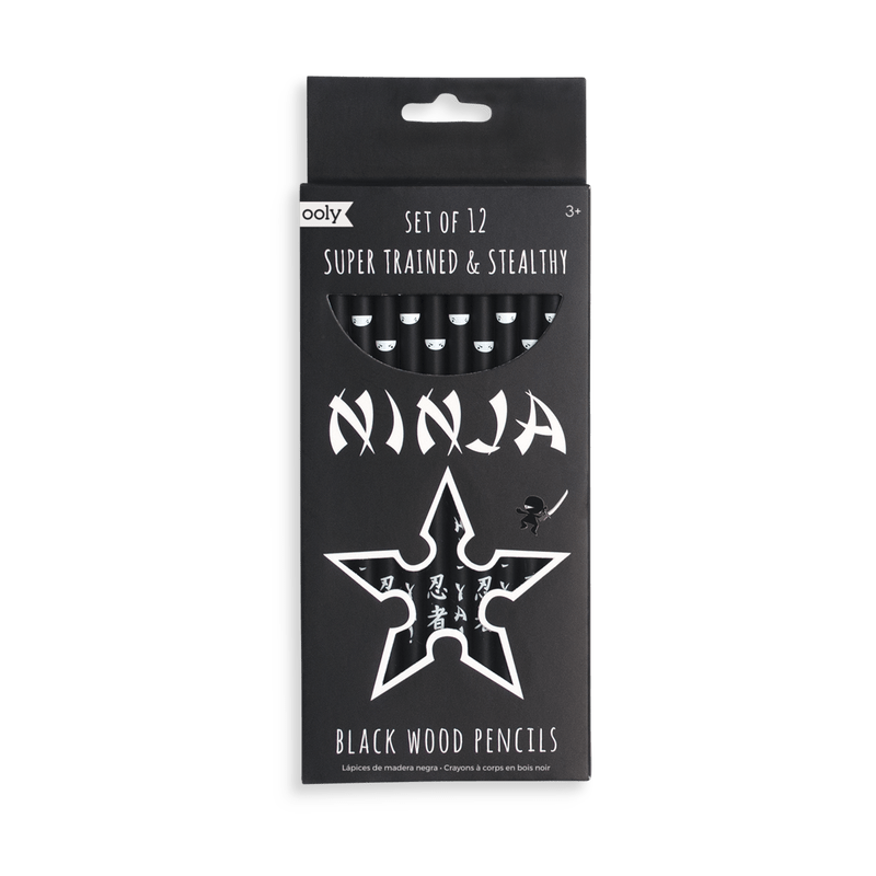 Ooly Blyertspennor Ninja Pencils (12-pack)
