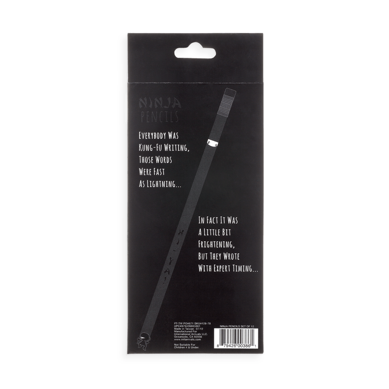 Ooly Blyertspennor Ninja Pencils (12-pack)