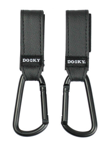 Dooky Buggy Barnvagnskrok Svart Small (2-pack)