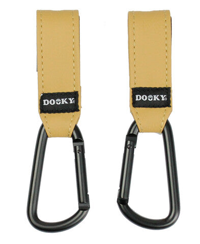 Dooky Buggy Barnvagnskrok Beige Small (2-pack)