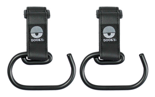 Dooky Buggy Barnvagnskrok Svart Large (2-pack)