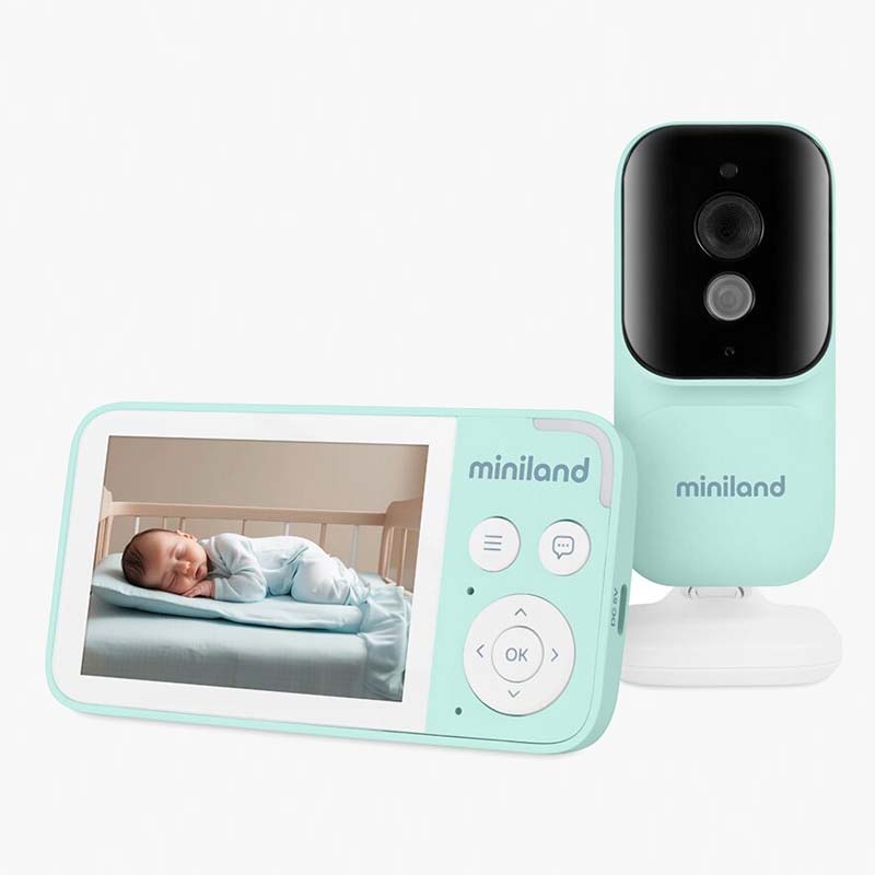 Miniland Babymonitor med video Compact 3.5"