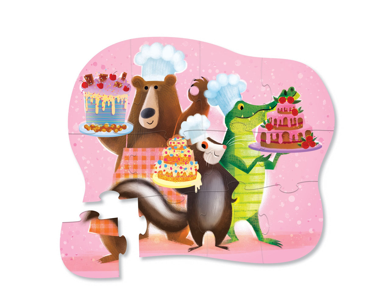 Crocodile Creek Minipussel Sweet Treats (12 bitar)