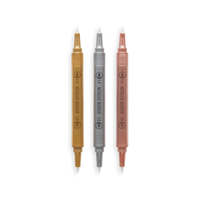 Thumbnail for Ooly Tuschpennor Modern Trio Dual Tip Metallic Markers (3 färger)