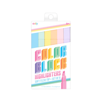 Thumbnail for Ooly Överstrykningspennor Color Block (6 färger)