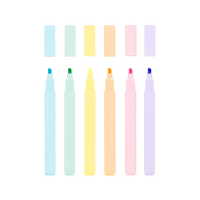 Thumbnail for Ooly Överstrykningspennor Color Block (6 färger)