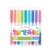 Thumbnail for Ooly Tuschpennor Stampables Double-Ended Stamp Markers (18 färger)