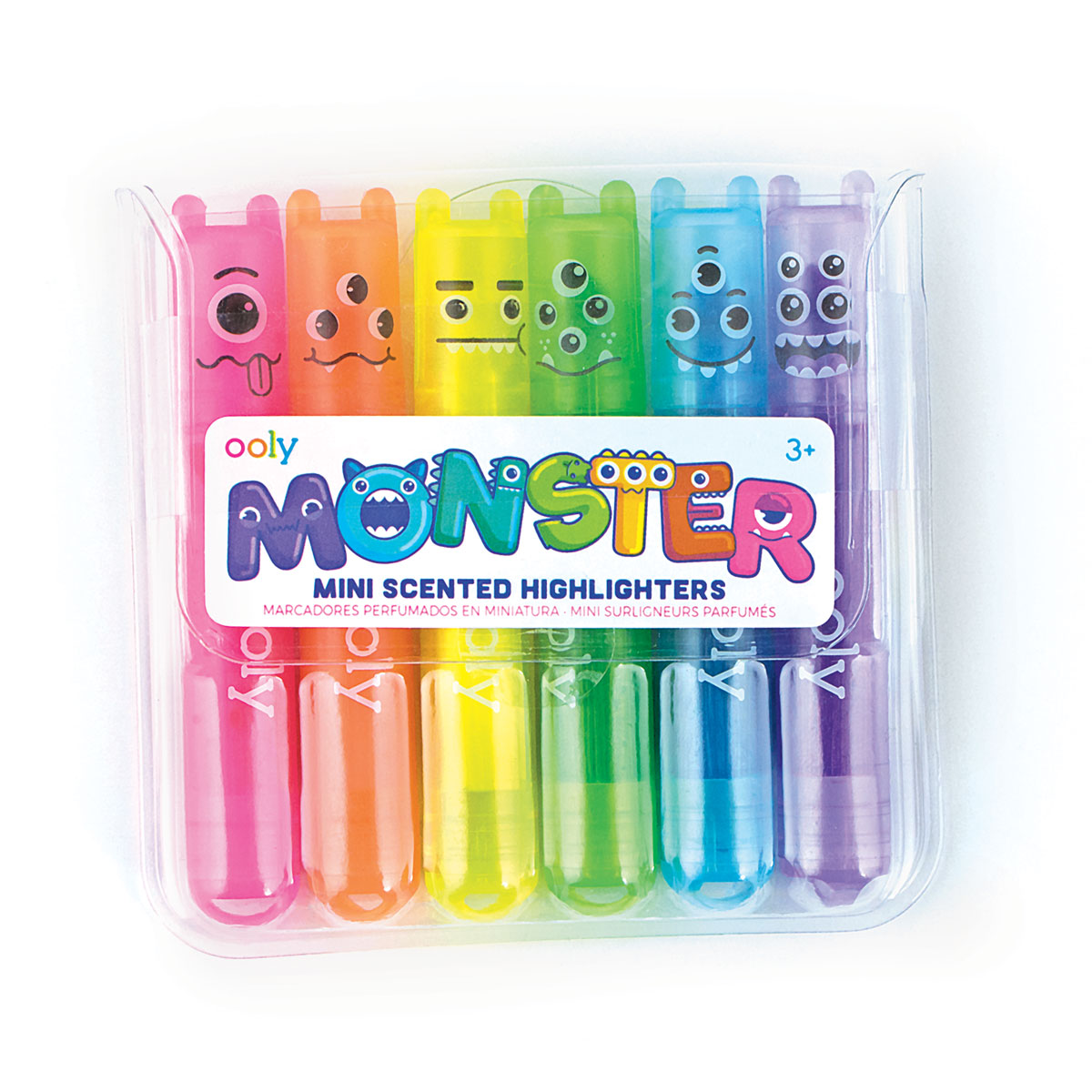 Ooly Märkpennor Mini Monster Scented Neon Markers (6 färger)