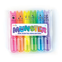 Thumbnail for Ooly Märkpennor Mini Monster Scented Neon Markers (6 färger)