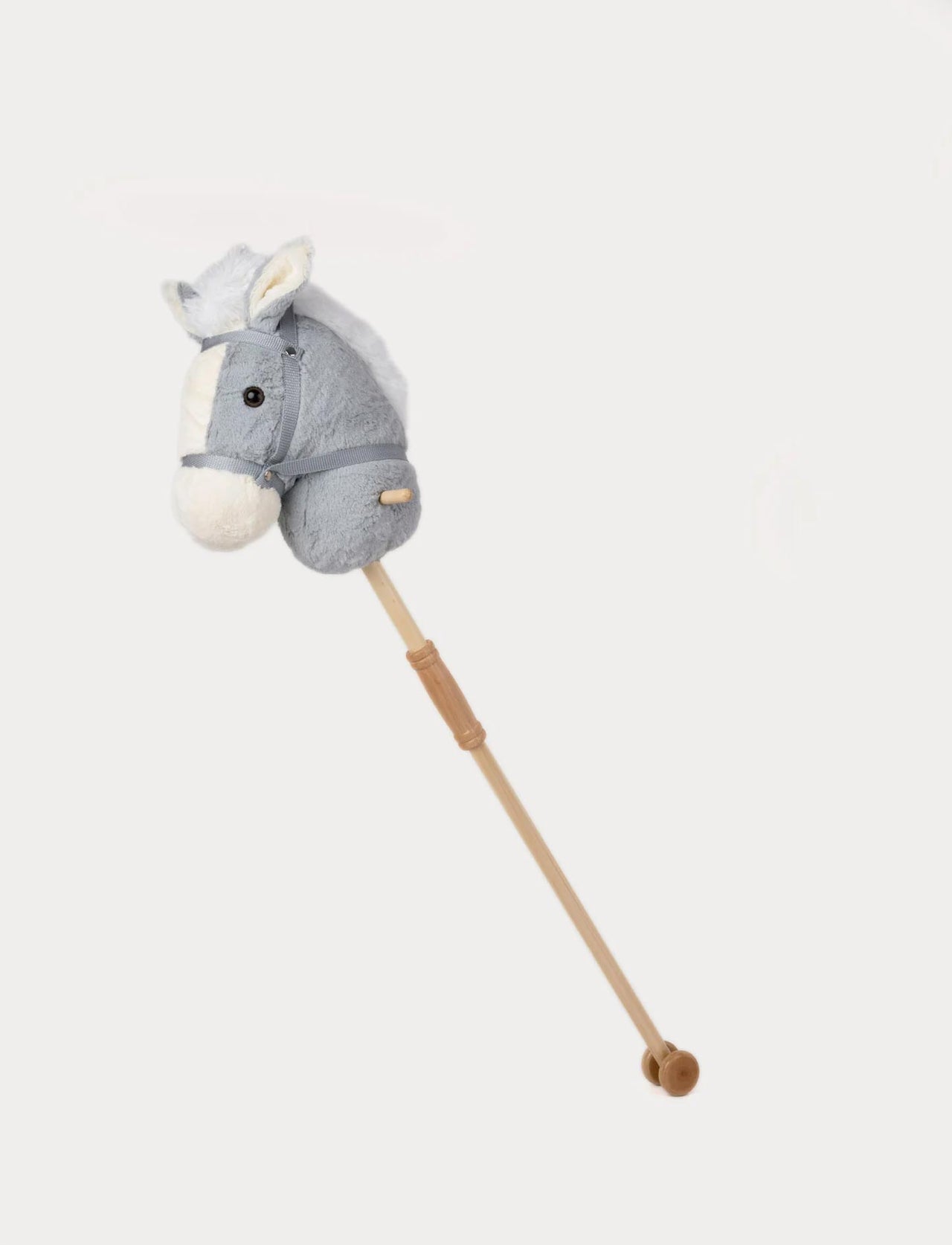 Teddykompaniet Käpphäst Grå delbar 100cm