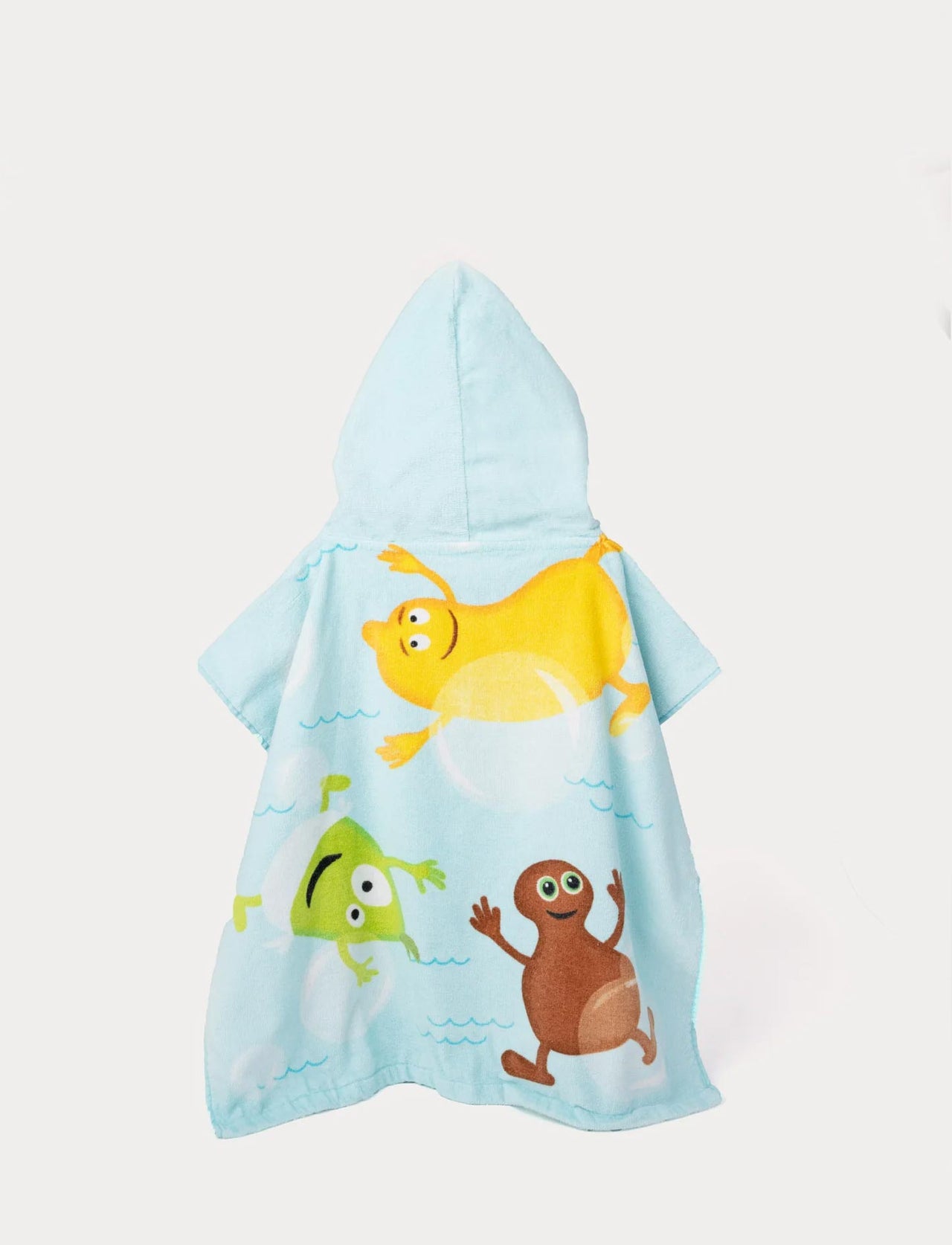 Babblarna Badponcho Bubblor 60x120cm