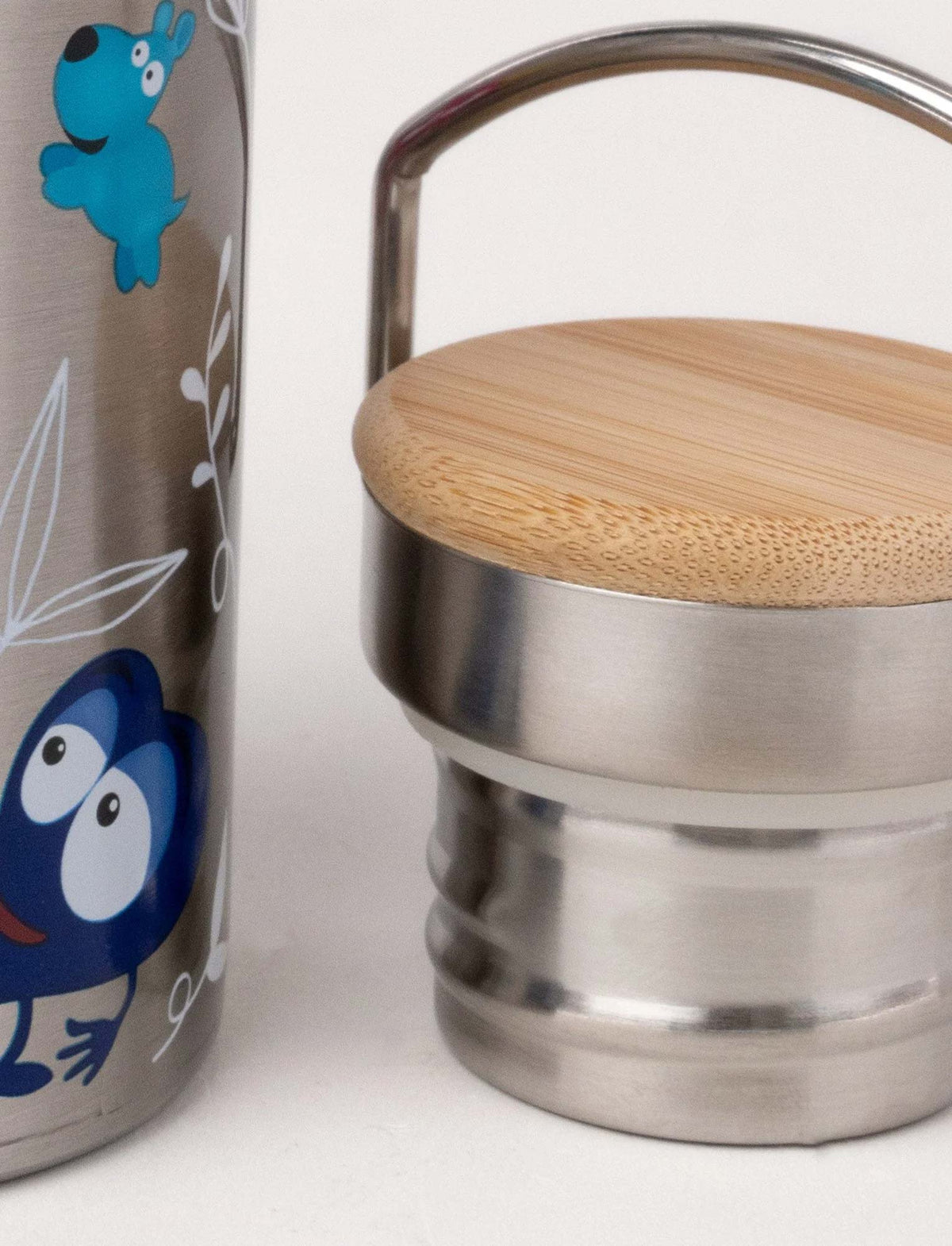Babblarna Vattenflaska i stål (400ml)