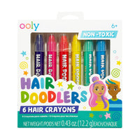 Thumbnail for Ooly Hårpennor Hair Doodlers (6 färger)